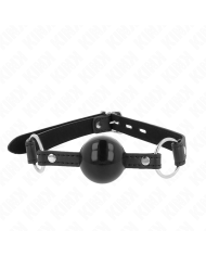 KINK - BÂTON TPE BALLE 4 CM AVEC SERRURE NOIRE 60 x 2 CM