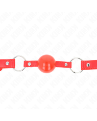 KINK - BÂILLON TPE BALLE 4 CM AVEC ROJO LOCK 60 x 2 CM