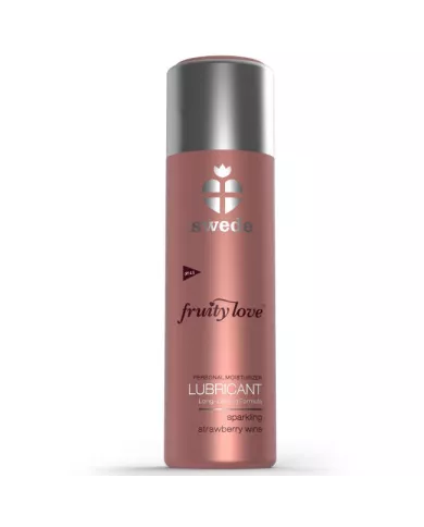 SWEDE - FRUITY LOVE LUBRIFIANT VIN MOUSSEUX FRAISE 100 ML