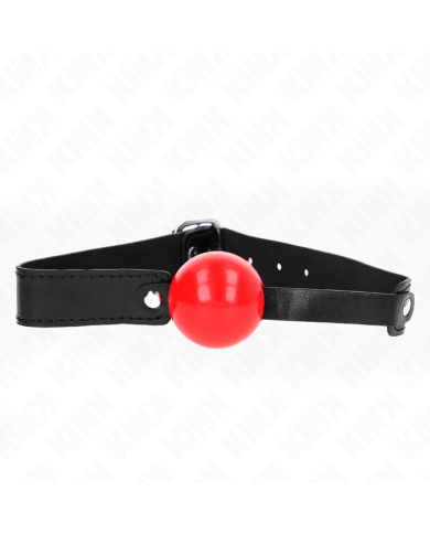 KINK - BALLE TPE SOUPLE 4 CM GAG MODÈLE 1 66 x 2,5 CM RÉGLABLE 41-61 CM