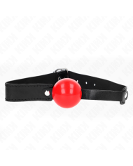 KINK - BALLE TPE SOUPLE 4 CM GAG MODÈLE 1 66 x 2,5 CM RÉGLABLE 41-61 CM
