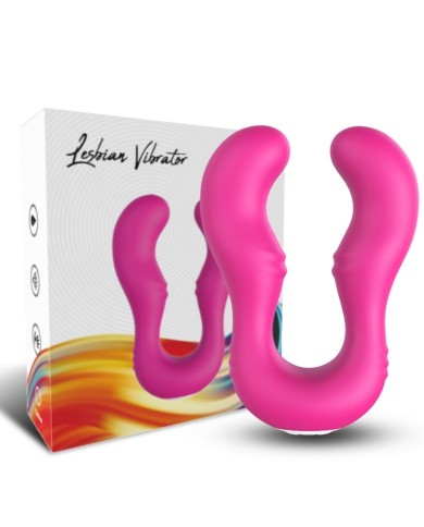ARMONY - VIBRATEUR SERAPH DOUBLE TÉLÉCOMMANDE FUCHSIA