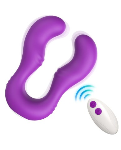 ARMONY - VIBRATEUR SERAPH DOUBLE TÉLÉCOMMANDE VIOLET