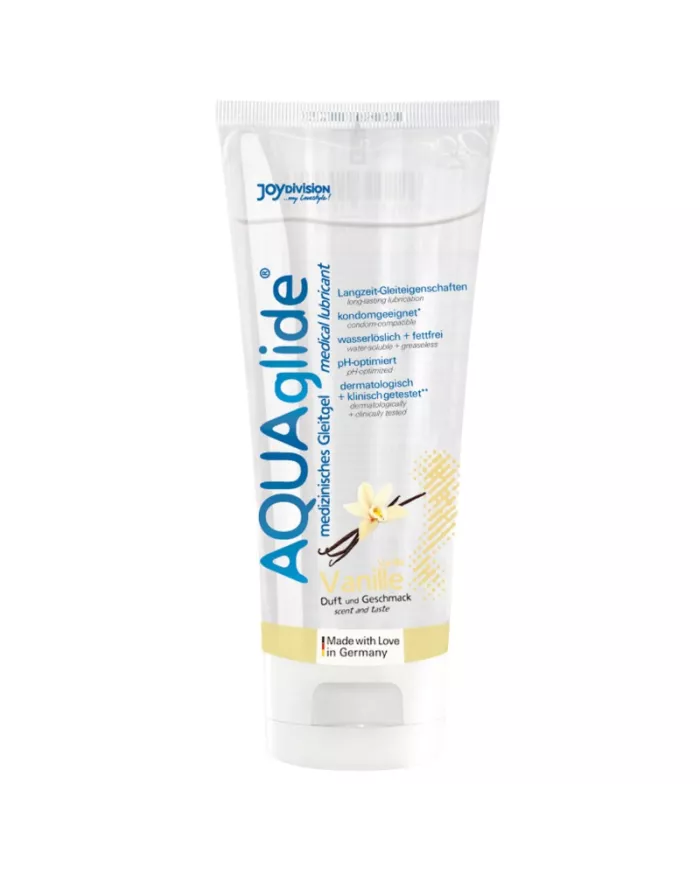 JOYDIVISION AQUAGLIDE - LUBRIFIANT A BASE D''EAU VANILLE 100 ML JOYDIVISION AQUAGLIDE - LUBRIFIANT A BASE D''EAU VANILLE 100 ML
