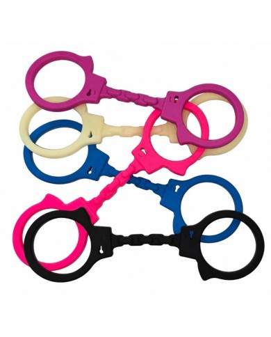 DIABLO PICANTE - MENOTTES EN SILICONE ROSE