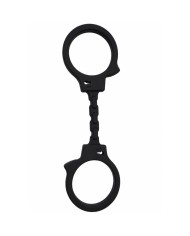 DIABLO PICANTE - MENOTTES EN SILICONE NOIRES