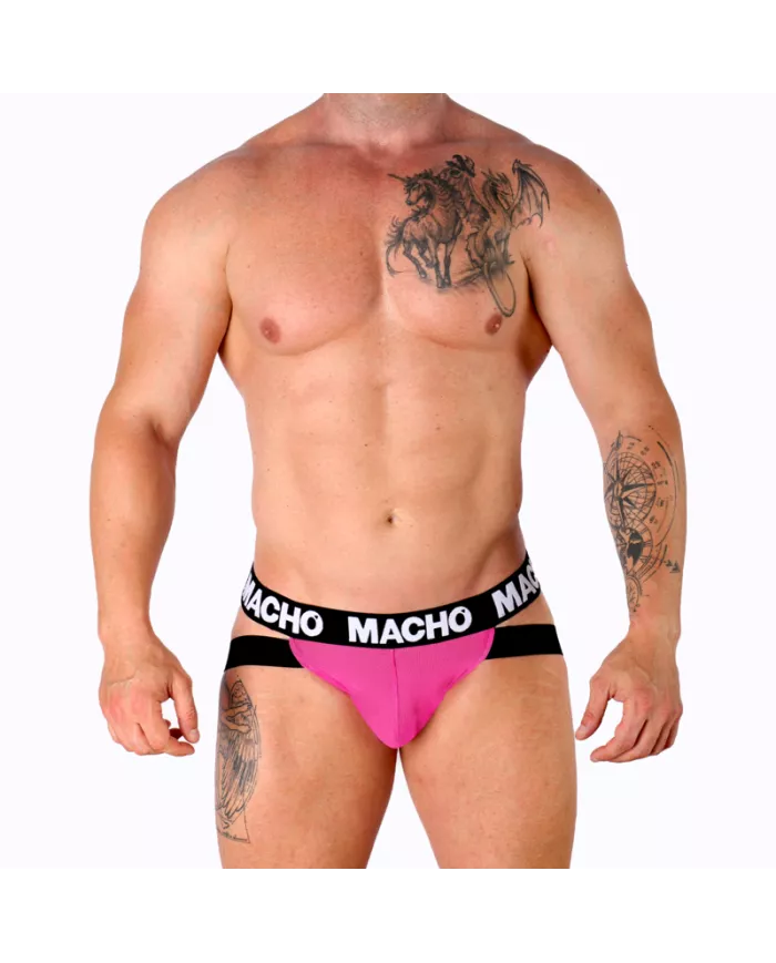 MACHO - MX28FR JOCK ROSE FLUO S MACHO - MX28FR JOCK ROSE FLUO S