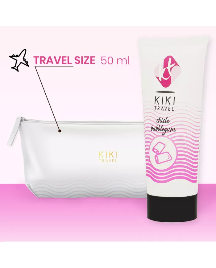 KIKÍ TRAVEL - LUBRIFIANT GOMME FRAISE 50 ML