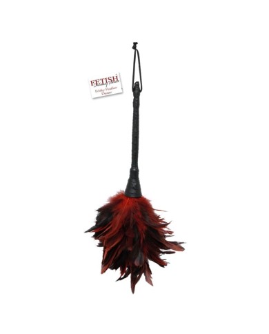 FETISH FANTASY SERIES - CARESSEUR DE PLUMES NOIRES ET ROUGES