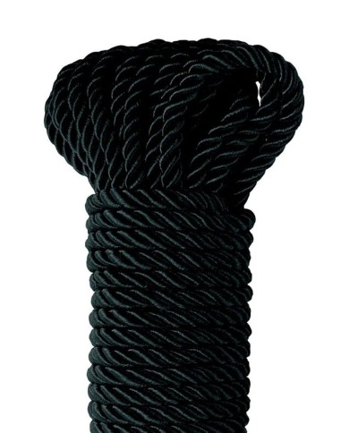 FETISH FANTASY SERIES - CORDE DE SOIE NOIRE DE LUXE 9,75 M
