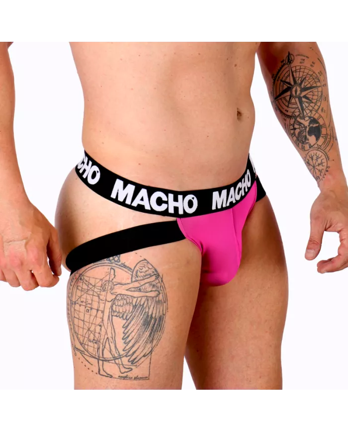 MACHO - MX28FR JOCK ROSE FLUO L MACHO - MX28FR JOCK ROSE FLUO L