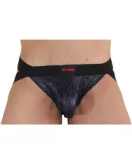 BURN - 006 JOCK BLEU BRILLANT / NOIR L