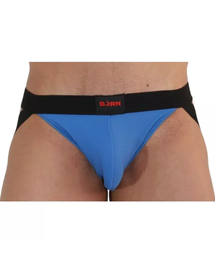 BURN - 008 JOCK BLEU / NOIR L