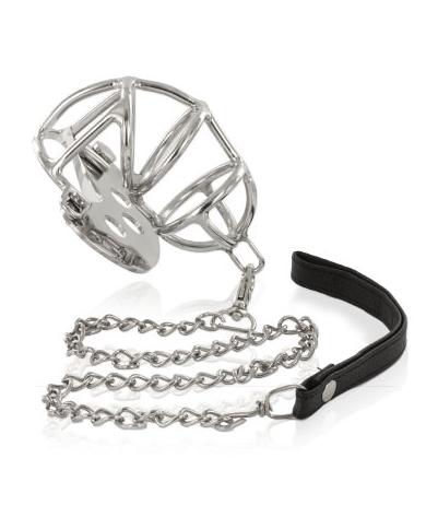 METAL HARD - ANNEAU DE CHASTETÉ EN AVEC SANGLE