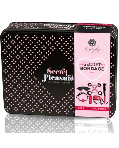 SECRETPLAY - BDSM SET 6 PCS ROUGE COLLECTION
