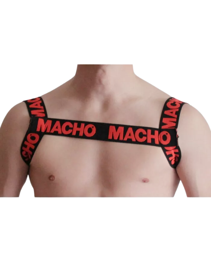 MACHO - HARNAIS ROUGE MACHO - HARNAIS ROUGE