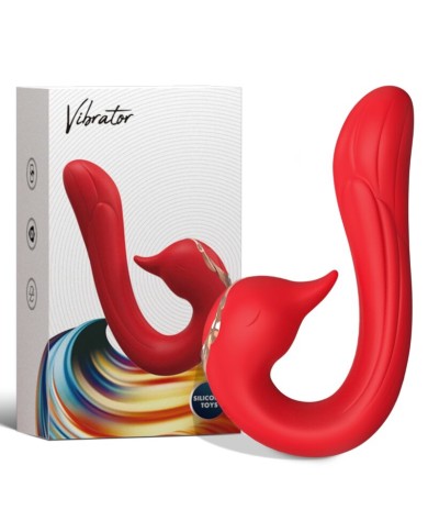 ARMONY - VIBRATEUR DELFIN MULTIPOSITION & EFFET CHALEUR ROUGE