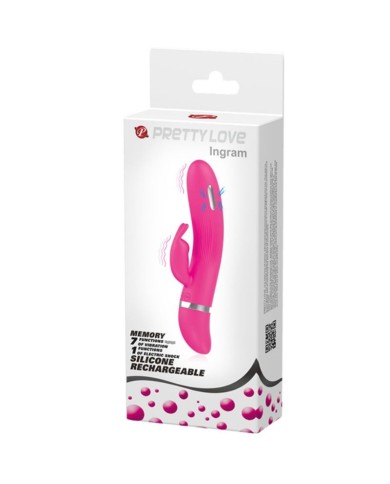 PRETTY LOVE - FLIRTATION VIBRATEUR ÉLECTROCHOC INGRAM