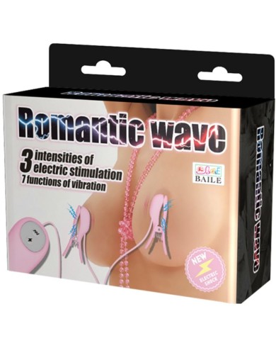 BAILE - PINCE ÉPILER ROMANTIQUE AVEC VIBRATION ET ÉLECTROCHOC