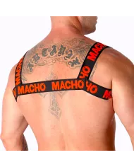 MACHO - HARNAIS DOUBLE ROUGE MACHO - HARNAIS DOUBLE ROUGE