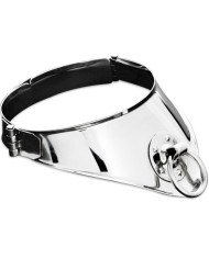 METAL HARD - COLLIER DE RETENUE AVEC ANNEAU ET CADENAS 12,5 CM