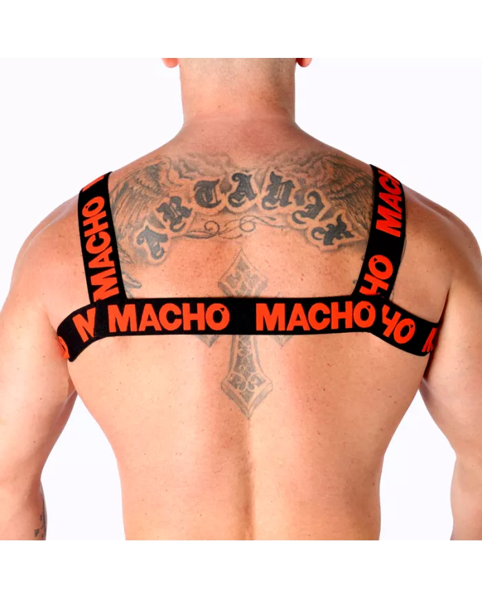 MACHO - HARNAIS DOUBLE ROUGE MACHO - HARNAIS DOUBLE ROUGE