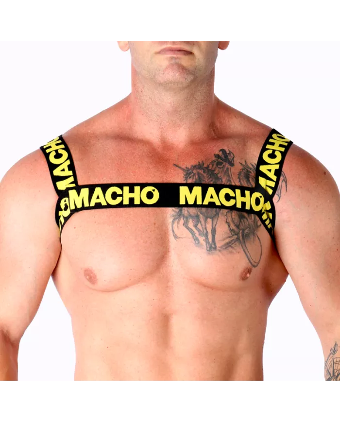 MACHO - HARNAIS DOUBLE JAUNE MACHO - HARNAIS DOUBLE JAUNE