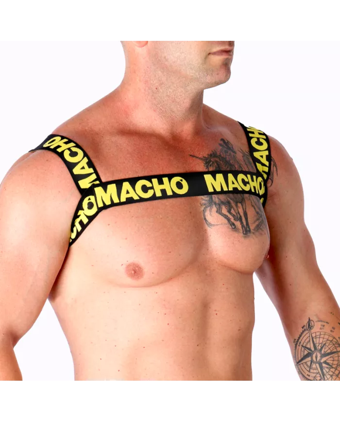 MACHO - HARNAIS DOUBLE JAUNE MACHO - HARNAIS DOUBLE JAUNE