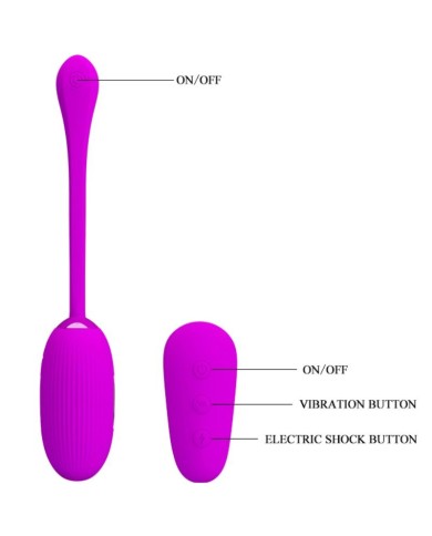 PRETTY LOVE - SHOCK FUN VIBRANT OEUF ET ELECTROSHOCK