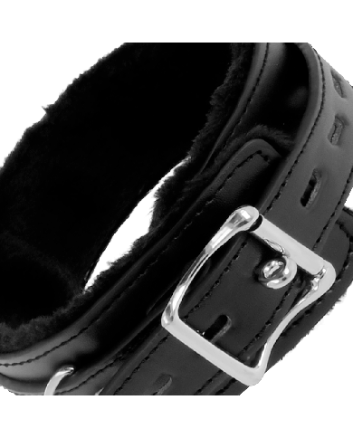 DARKNESS - COLLIER DE POSTURE CONFORTABLE AVEC CHAÎNE EN CUIR