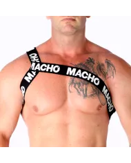 MACHO - HARNAIS ROMAIN BLANC L/XL MACHO - HARNAIS ROMAIN BLANC L/XL