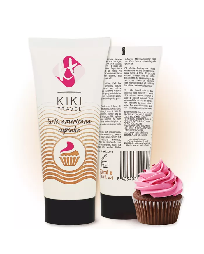 KIKÍ TRAVEL - CUPCAKE LUBRIFIANT 50 ML