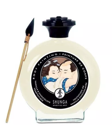 SHUNGA - PEINTURE CORPORELLE VANILLE ET CHOCOLAT