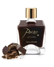 BIJOUX - POEME PEINTURE COMESTIBLE CHOCOLAT NOIR 50 GR