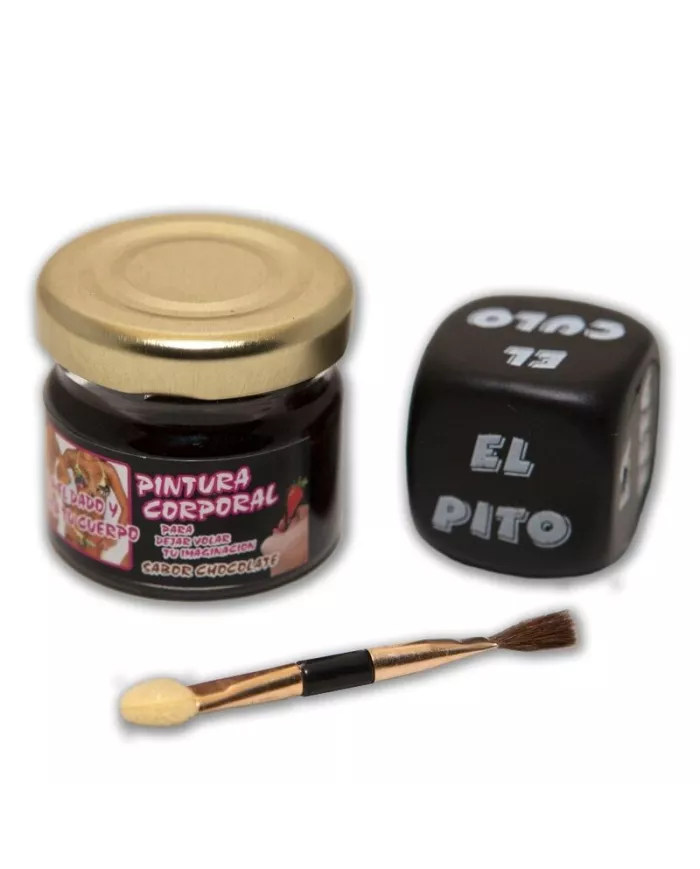 DIABLO PICANTE - PEINTURE AU CHOCOLAT ET MATRICE POUR LE CORPS