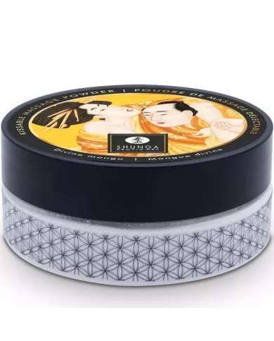 SHUNGA - KIT DE POUDRE DE MASSAGE COMESTIBLE MANGUE SHUNGA - KIT DE POUDRE DE MASSAGE COMESTIBLE MANGUE