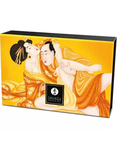 SHUNGA - KIT DE POUDRE DE MASSAGE COMESTIBLE MANGUE SHUNGA - KIT DE POUDRE DE MASSAGE COMESTIBLE MANGUE