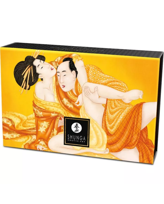 SHUNGA - KIT DE POUDRE DE MASSAGE COMESTIBLE MANGUE SHUNGA - KIT DE POUDRE DE MASSAGE COMESTIBLE MANGUE