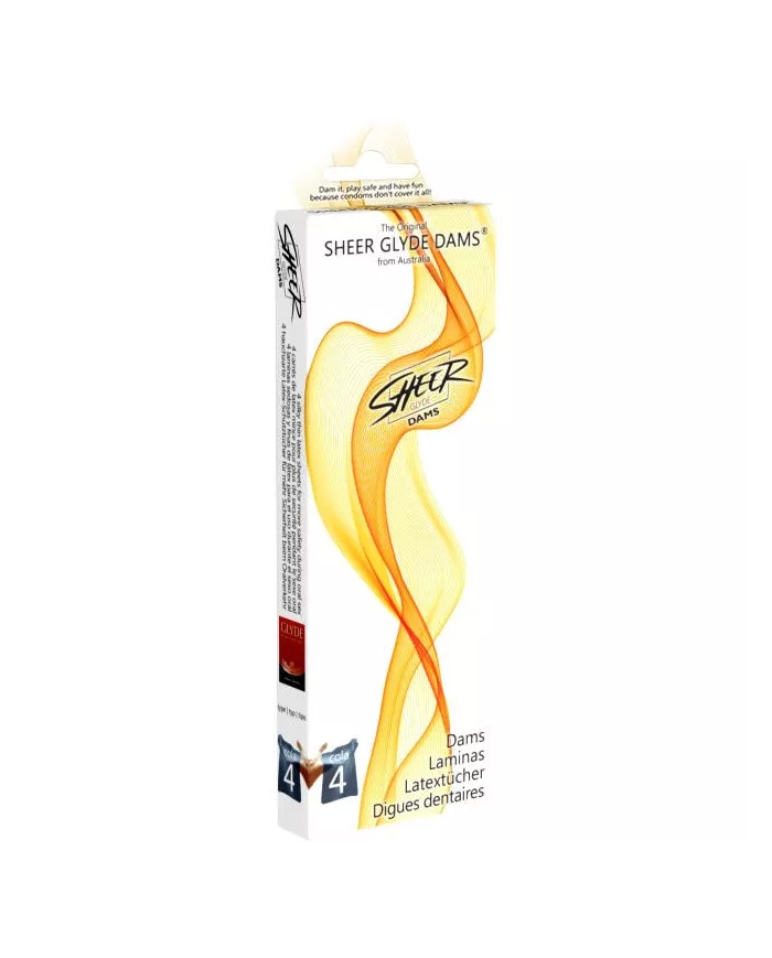 SHEER GLYDE - BARRAGES LAMINAS LATEX QUEUE DE SEXE ORAL SHEER GLYDE - BARRAGES LAMINAS LATEX QUEUE DE SEXE ORAL