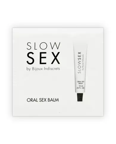 BIJOUX - SLOW SEX BAUME POUR SEXE ORAL MONODOSE