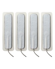 ELECTRASTIM - 4 X TAMPONS AUTO-ADHÉSIFS LONGS 1.5 CM X 7.5 CM