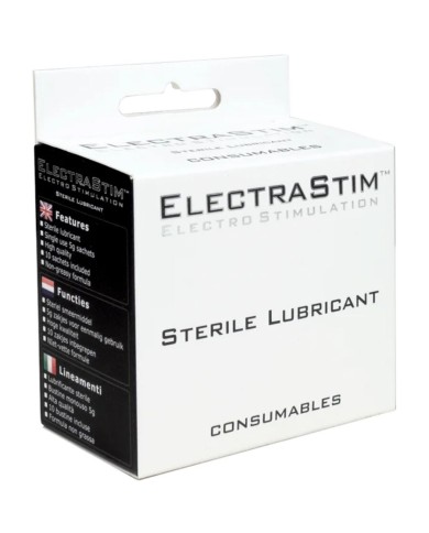 ELECTRASTIM - LUBRIFIANT STÉRILE 10 UNITÉS