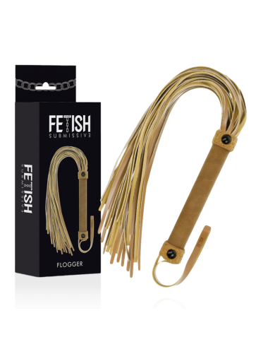 FETISH SUBMISSIVE ORIGIN - FOUET EN CUIR VEGAN