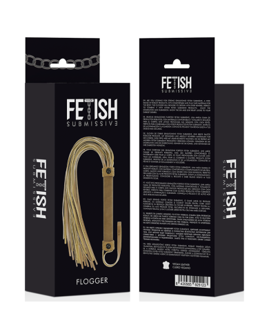 FETISH SUBMISSIVE ORIGIN - FOUET EN CUIR VEGAN