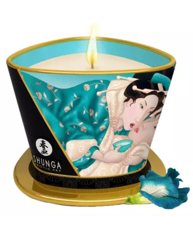 SHUNGA - BOUGIE DE MASSAGE FLEURS DES ÃŽLES 170 ML SHUNGA - BOUGIE DE MASSAGE FLEURS DES ÃŽLES 170 ML