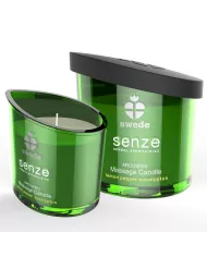 SWEDE - BOUGIE DE MASSAGE EXCITANTE SENZE - CITRON, POIVRE, EUCALYPTUS SWEDE - BOUGIE DE MASSAGE EXCITANTE SENZE - CITRON, POIVRE, EUCALYPTUS