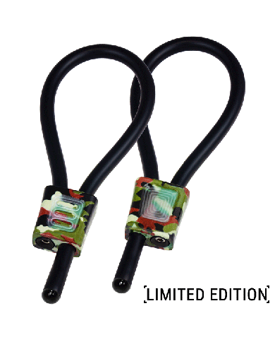 ELECTRASTIM - ANNEAUX PÉNINS RÉGLABLES PRESTIGE ELECTRALOOPS CAMOUFLAGE