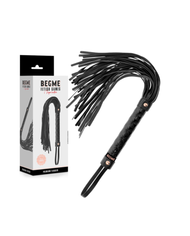 BEGME - BLACK EDITION FLOGGER EN CUIR VEGAN