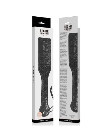 BEGME - PADDLE EN CUIR VÉGÉTALIEN ÉDITION NOIRE