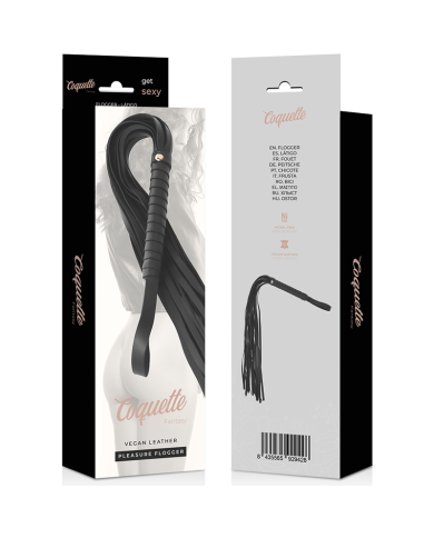 COQUETTE CHIC DESIRE - FOUET FANTAISIE EN CUIR VÉGAN